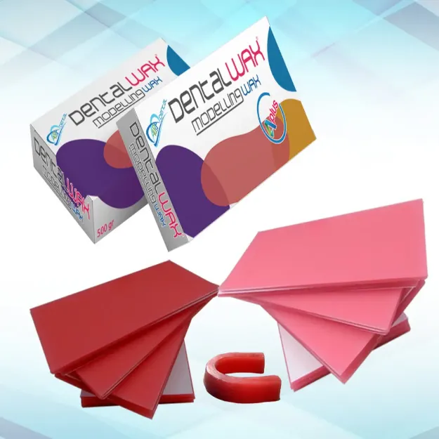 ALPSA DENTAWAX® PEMBE PLAK MUM 400 GR. resmi